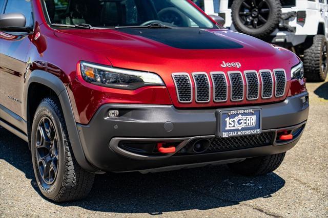 used 2021 Jeep Cherokee car, priced at $26,977