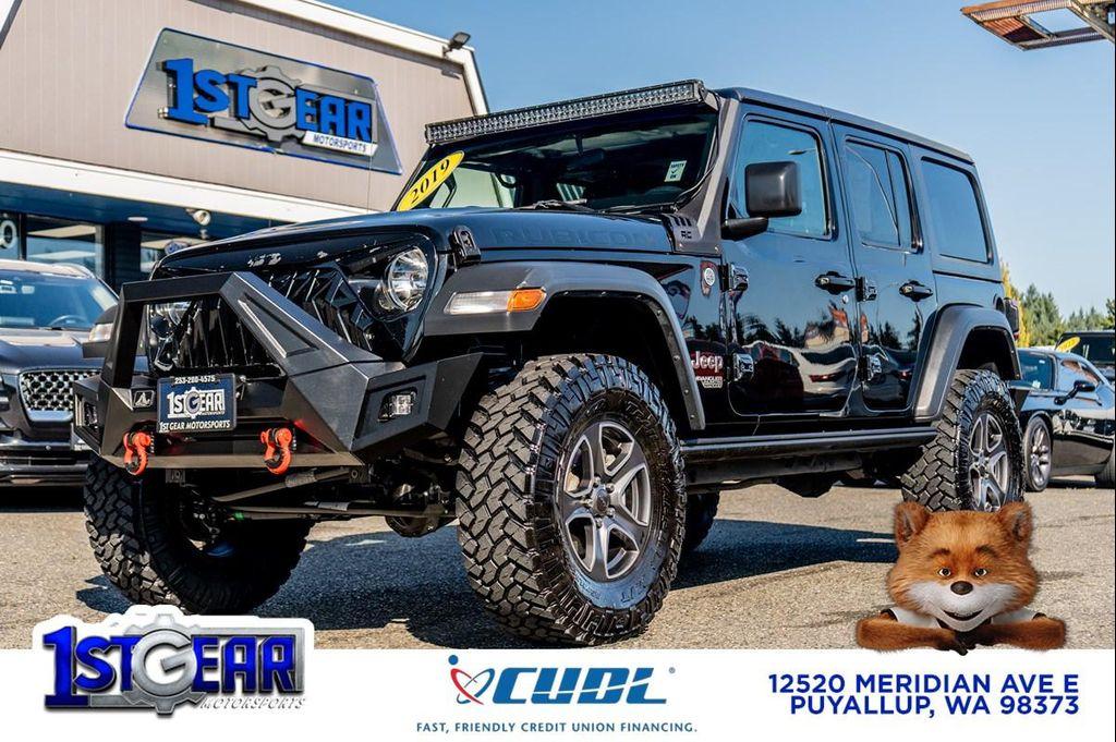 used 2019 Jeep Wrangler Unlimited car, priced at $23,977