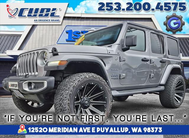 used 2020 Jeep Wrangler Unlimited car, priced at $41,977