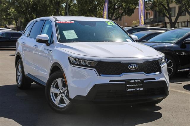 used 2021 Kia Sorento car, priced at $24,991