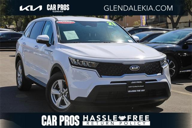 used 2021 Kia Sorento car, priced at $24,991