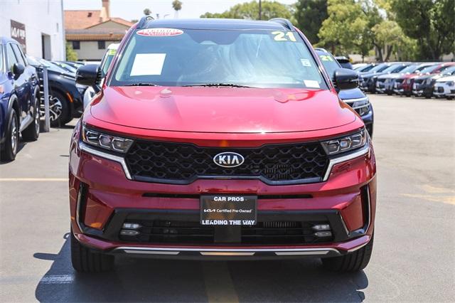 used 2021 Kia Sorento car, priced at $27,999