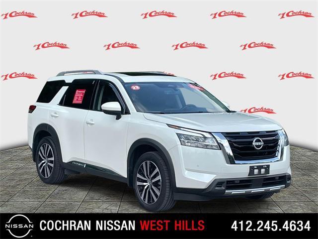 used 2023 Nissan Pathfinder car, priced at $40,833