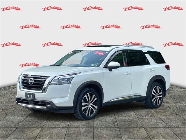 used 2023 Nissan Pathfinder car, priced at $40,833