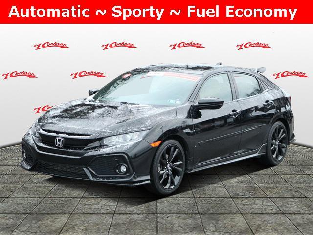 used 2018 Honda Civic car, priced at $17,693