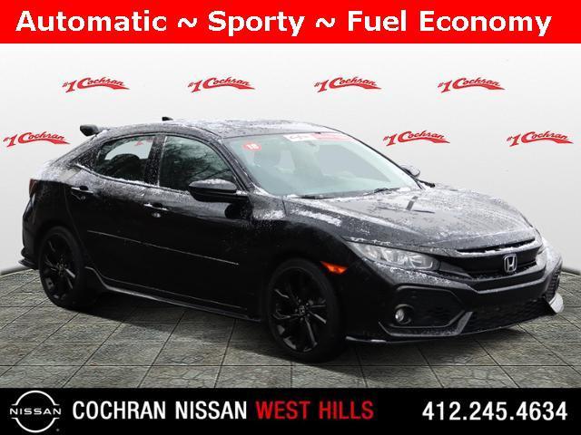 used 2018 Honda Civic car, priced at $17,693