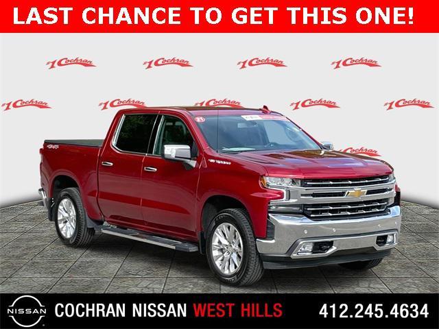 used 2021 Chevrolet Silverado 1500 car, priced at $33,427