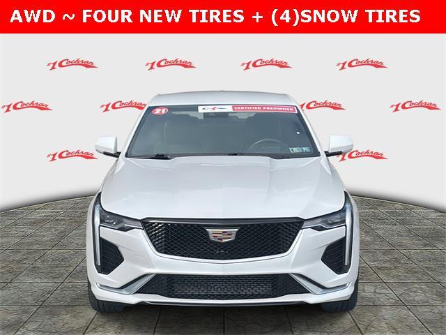 used 2021 Cadillac CT4 car, priced at $26,942