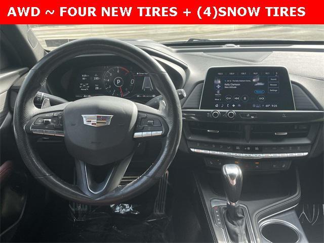 used 2021 Cadillac CT4 car, priced at $26,942
