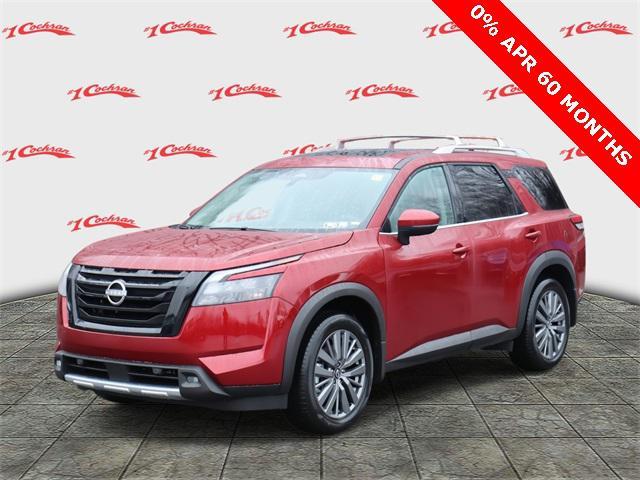 new 2025 Nissan Pathfinder car, priced at $46,862