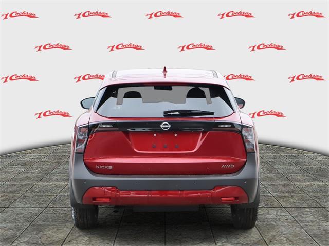 new 2025 Nissan Kicks car, priced at $26,986