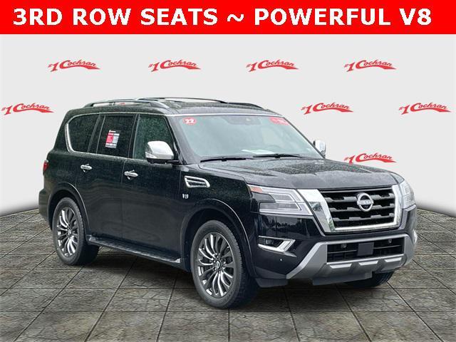 used 2022 Nissan Armada car, priced at $39,991