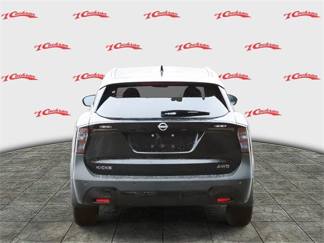 new 2025 Nissan Kicks car, priced at $28,902