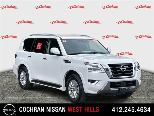 used 2024 Nissan Armada car, priced at $41,750