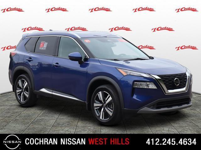 used 2021 Nissan Rogue car, priced at $27,173