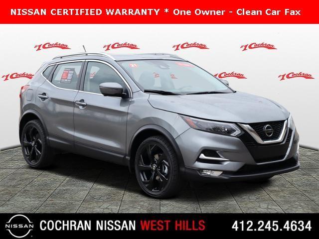 used 2021 Nissan Rogue Sport car, priced at $23,377