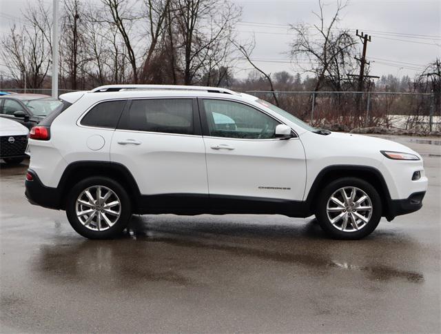 used 2016 Jeep Cherokee car, priced at $16,981