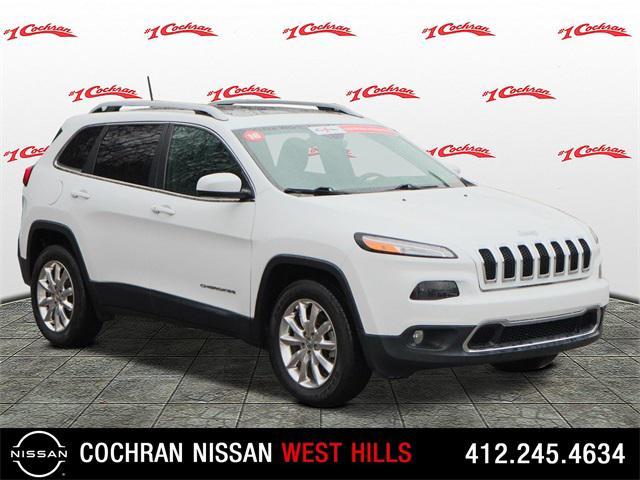 used 2016 Jeep Cherokee car, priced at $16,886