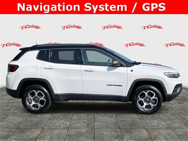 used 2022 Jeep Compass car, priced at $23,840