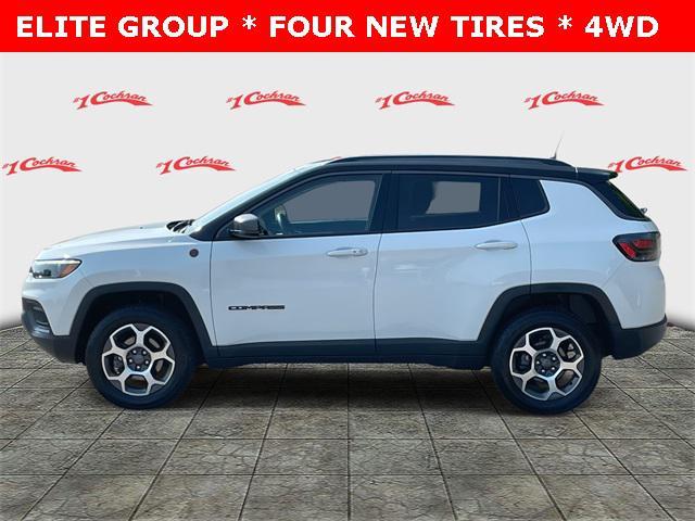 used 2022 Jeep Compass car, priced at $23,840