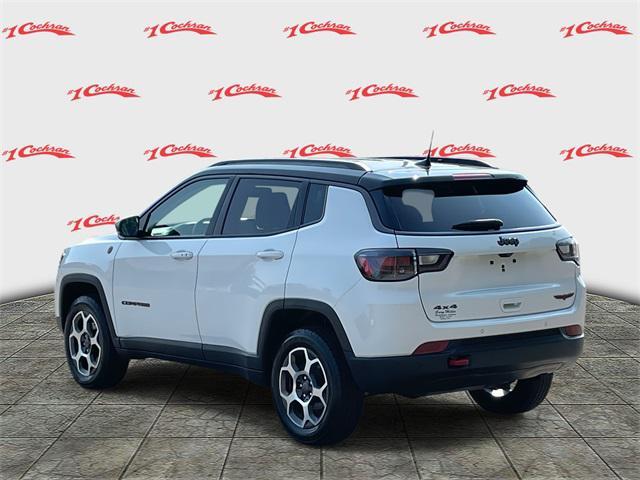 used 2022 Jeep Compass car, priced at $25,515