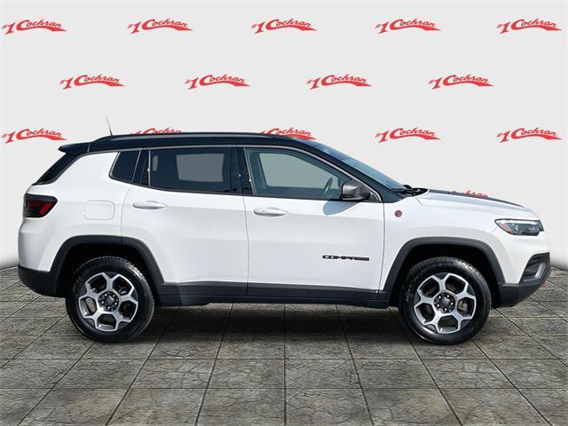 used 2022 Jeep Compass car, priced at $25,515