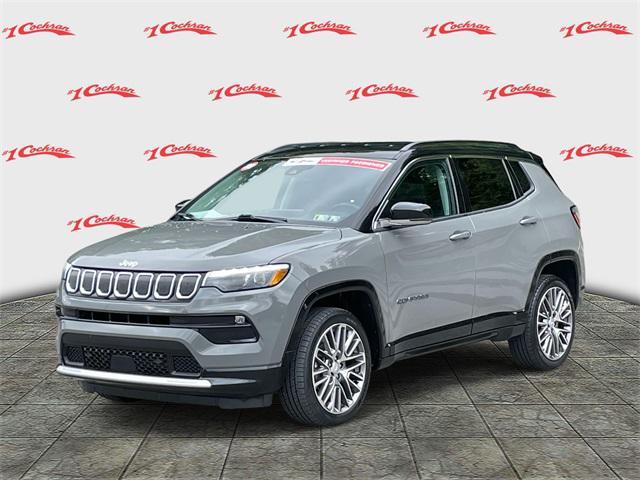 used 2022 Jeep Compass car, priced at $23,660