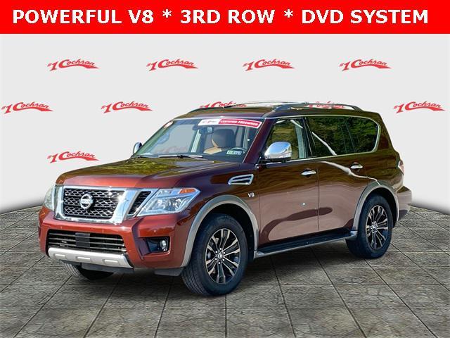 used 2017 Nissan Armada car, priced at $25,413
