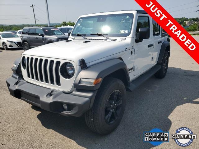 used 2022 Jeep Wrangler Unlimited car, priced at $33,185