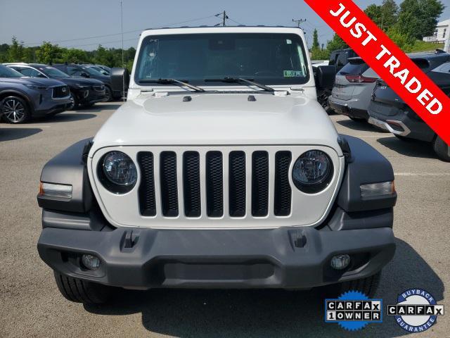 used 2022 Jeep Wrangler Unlimited car, priced at $33,185