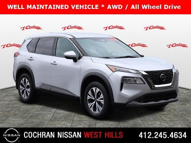 used 2021 Nissan Rogue car, priced at $22,460