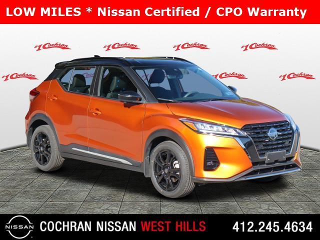 used 2021 Nissan Kicks car, priced at $20,697