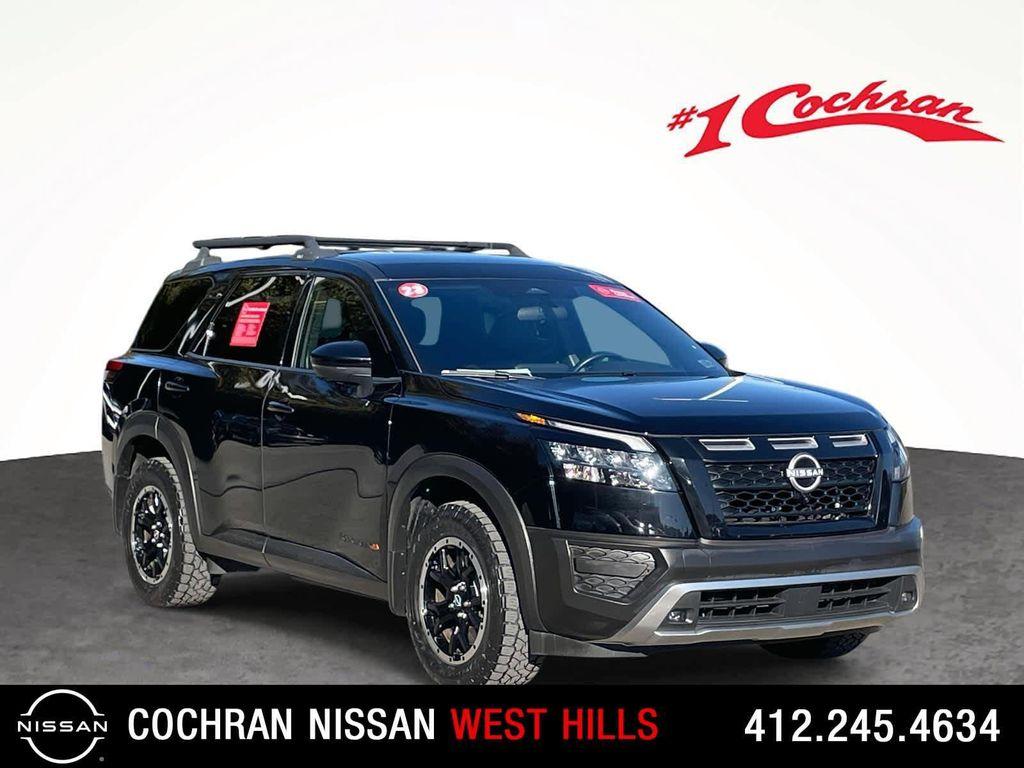 used 2023 Nissan Pathfinder car, priced at $34,883