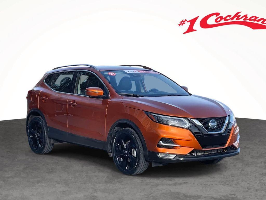 used 2021 Nissan Rogue Sport car, priced at $20,636
