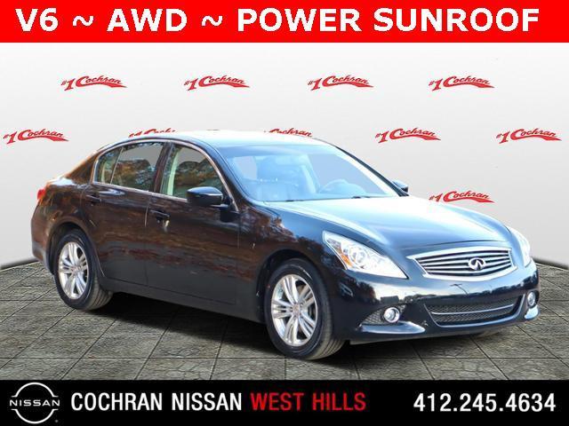 used 2013 INFINITI G37x car, priced at $14,806