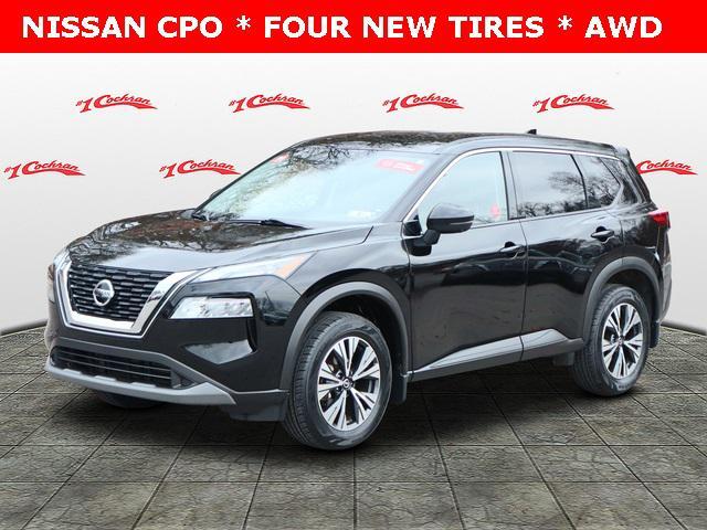 used 2021 Nissan Rogue car, priced at $23,252