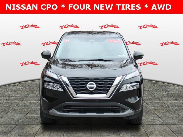 used 2021 Nissan Rogue car, priced at $23,252