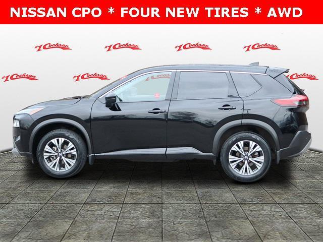 used 2021 Nissan Rogue car, priced at $23,252