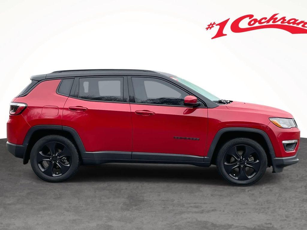 used 2021 Jeep Compass car, priced at $14,692