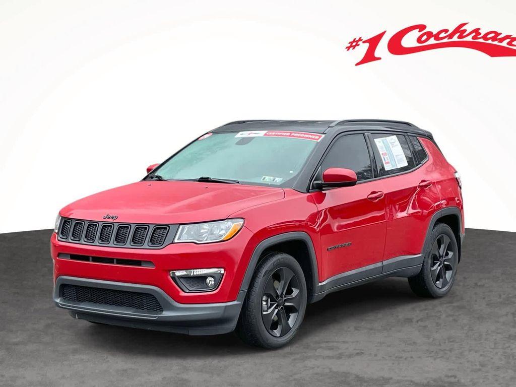 used 2021 Jeep Compass car, priced at $14,692