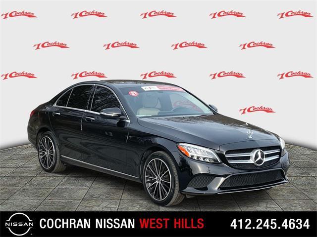 used 2021 Mercedes-Benz C-Class car, priced at $28,335