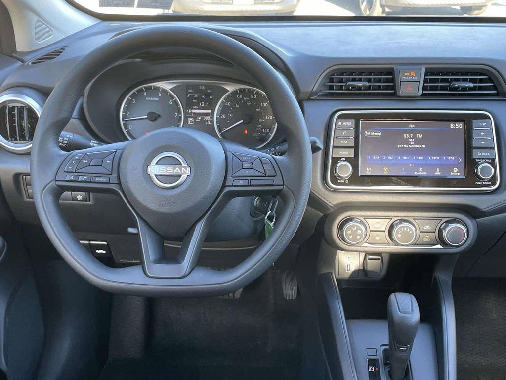 new 2025 Nissan Versa car, priced at $20,202