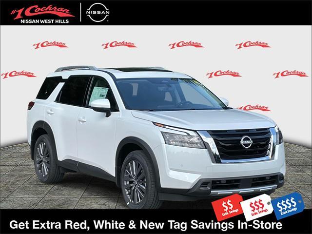 new 2025 Nissan Pathfinder car, priced at $46,384