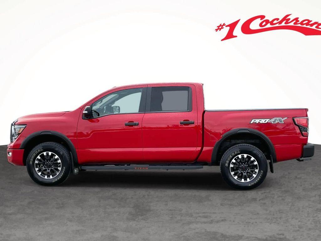 used 2021 Nissan Titan car, priced at $24,892