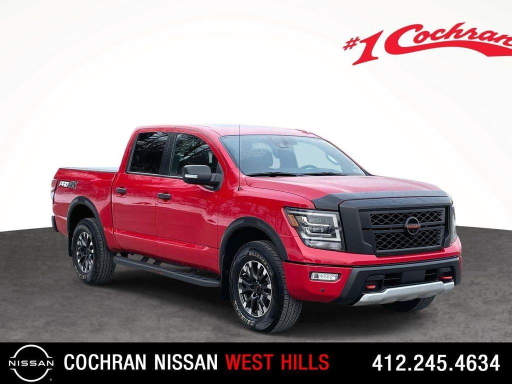 used 2021 Nissan Titan car, priced at $24,892