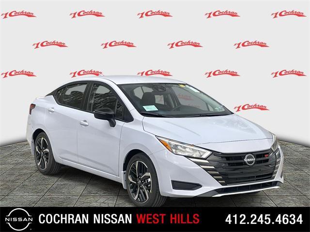 new 2025 Nissan Versa car, priced at $23,053