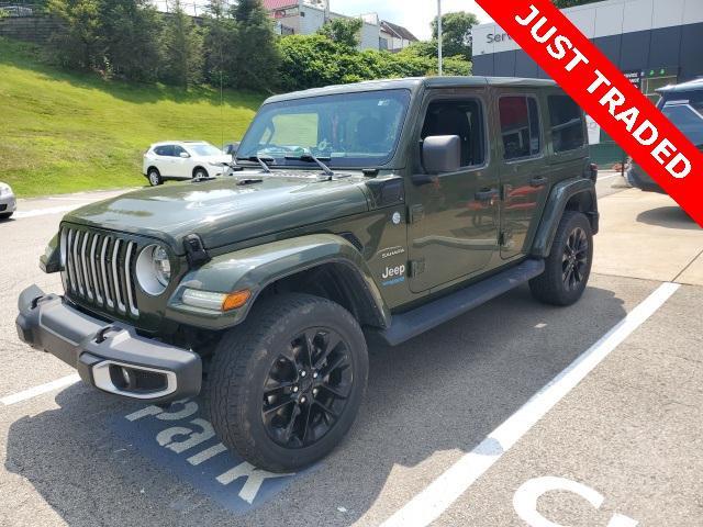 used 2021 Jeep Wrangler Unlimited 4xe car, priced at $27,991