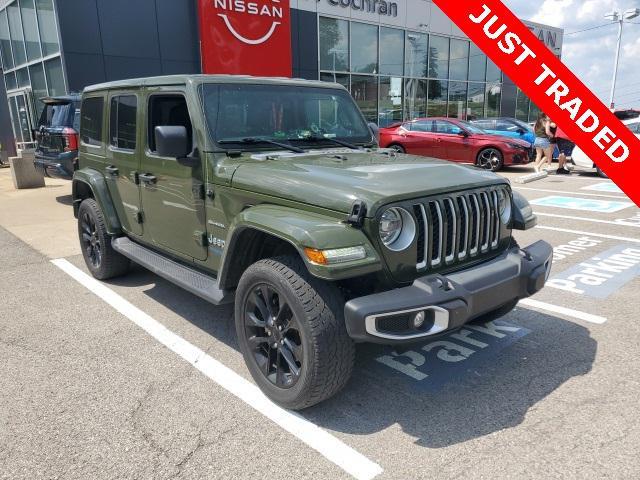 used 2021 Jeep Wrangler Unlimited 4xe car, priced at $27,991