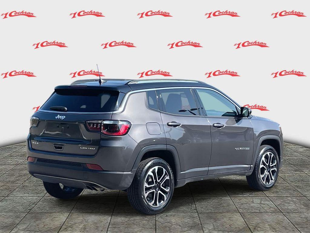 used 2022 Jeep Compass car, priced at $24,999