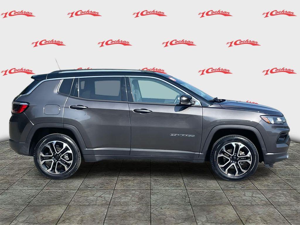 used 2022 Jeep Compass car, priced at $24,999